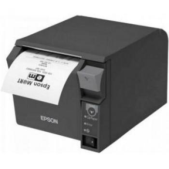 Impresora Térmica de Recibos Epson TM-T70II (024B0) con Resolución 180 x 180 DPI, Ancho de Papel 80 mm y Velocidad de Impresión 250 mm/s - Color Gris