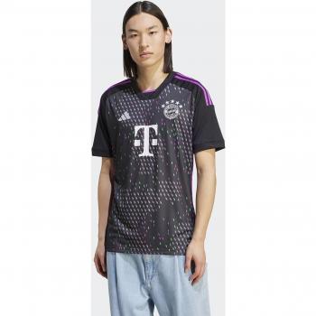 Bayern Munich 2023/24 Men's Away T-Shirt - Black - Size S