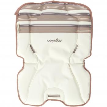 Babymoov A010207 - Cojín para trona Light Wood Confort, color marfil y beige