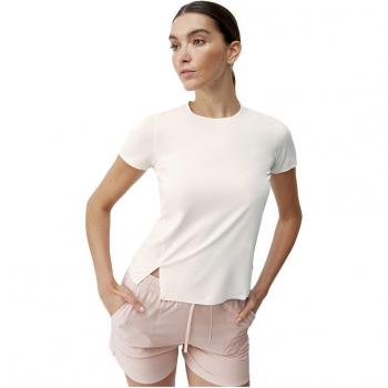 Camiseta de mujer Born Living Yoga Pv24Cs64-C en color blanco