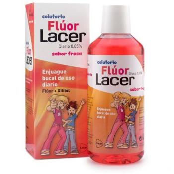 Lacer Fluor Colutorio Diario 0,05% Fresa 500 ml