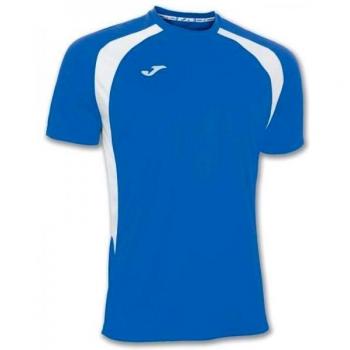 Joma 100014.702 - Camiseta de equipación de manga corta para hombre, color azul royal / blanco, talla XS