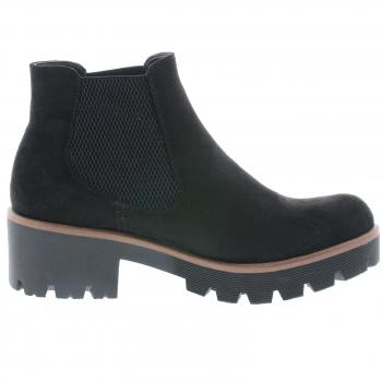 Rieker Women's Amalia 84 Black Chelsea Boot, Euro Size 37 (US 6-6.5), Wide Fit