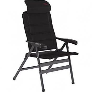 Crespo Chair, Aluminio, Negro, Talla única