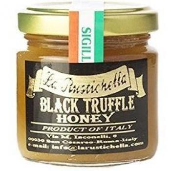 La Rustichella Miel Con Trufa Negra - 140 gr