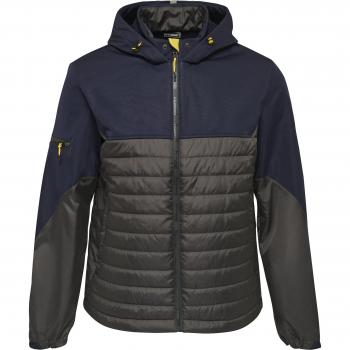 Chaqueta Hummel North Hybrid para Hombre - Chaqueta híbrida, diseño moderno, tejido ligero y transpirable, aislamiento térmico, cierre frontal con cremallera, bolsillos laterales con cremallera, ajuste regular, logotipo de H