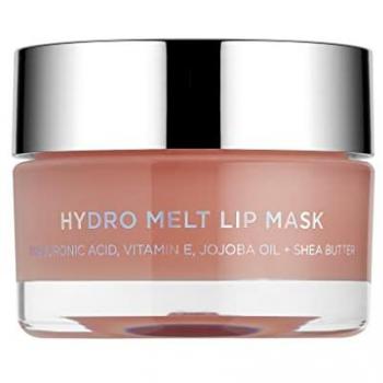Sigma Beauty Hydro Melt Lip Mask - Hush, hydrating lip mask with hyaluronic acid, 9.6 g, plumps, hydrates and adds shine, leave-on lip mask with vitamin E, jojoba oil, and shea butter