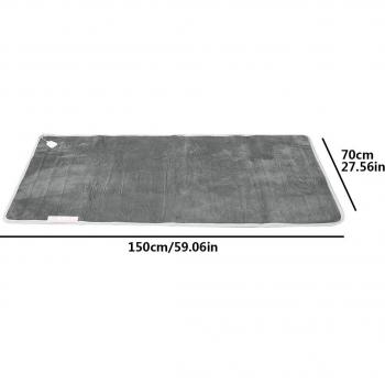 Manta eléctrica calefactora para 1/2/3 personas con termostato, 220V y 110V, alfombra de invierno