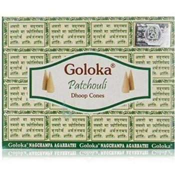 GOLOKA - Conos de Incienso, pachuli, Multicolor