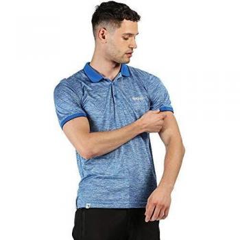 Regatta Remex II-Polo Deportivo De Secado Rápido T-Shirts/Polos/Vests, Hombre, Nautical Blue, XXL