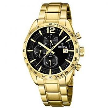 Festina Mens Chronograph Quartz Connected Wrist Watch with Stainless Steel Strap F20266/3