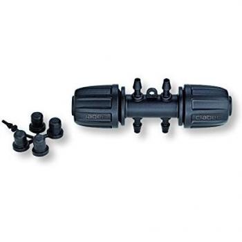 Conector 1/2 con 4 salidas de 1/4 para tubo de 16 mm - Claber