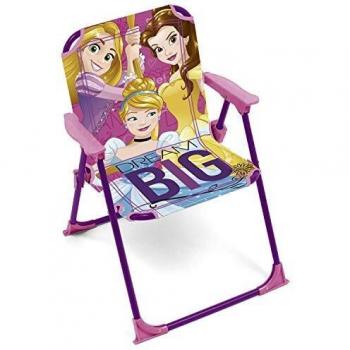 ARDITEX WD9456 Silla Plegable con Brazos de 38x32x53cm de Disney-Princesas