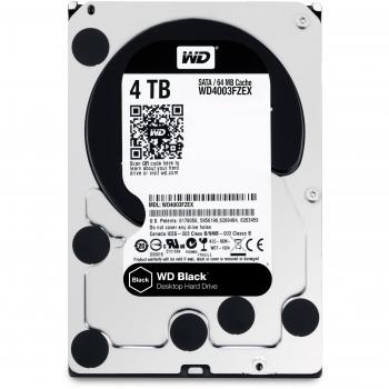 WD Black 4TB Performance Desktop Hard Disk Drive - 7200 RPM SATA 6 Gb/s 64MB Cache 3.5 Inch