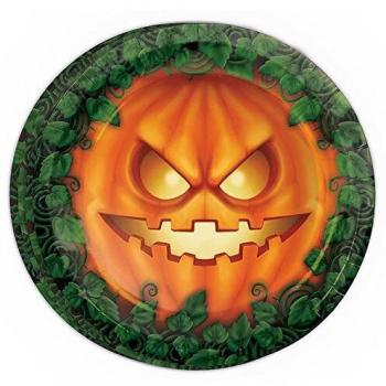 Guirca Set de 8 Platos Calabaza Halloween