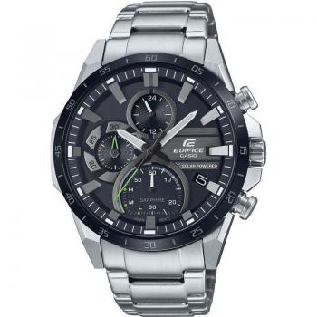 Casio Edifice EFS-S620DB-1AVUEF Reloj de Pulsera para Hombre con Cristal de Zafiro, Correa de Acero Inoxidable