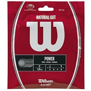 Wilson Natural Gut 17 Tennis String - Individual Set (12.2m)