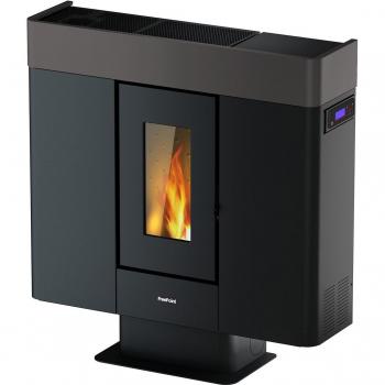 Estufa de pellets FREEPOINT Moon Airtight Wi-Fi 10 kW