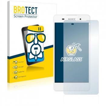 BROTECT Protector Pantalla Cristal Compatible con Sony Xperia E5 Protector Pantalla Vidrio - Dureza Extrema, Anti-Huellas, AirGlass