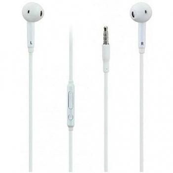 TPC© Original Samsung EO-EG920BW auriculares manos libres auriculares para Samsung Galaxy S6, S6 Edge, color blanco