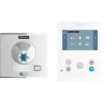 Fermax Kit Video City Veo-XS WiFi DUOX Plus 1L Portero, Blanco
