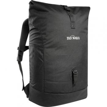 Mochila Tatonka Grip Rolltop Pack 34L, color negro, capacidad de 34 litros, diseño rolltop para mayor versatilidad y protección contra el agua, sistema de transporte ajustable y ergonómico, múltiples compartimentos