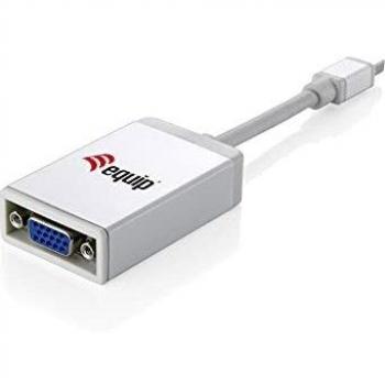 Equip 133432 Mini DisplayPort VGA Negro Adaptador de Cable - Adaptador para Cable