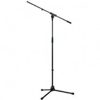 K&M 210/6 Adjustable Black Microphone Stand with Tripod Base