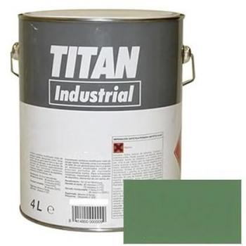 Esmalte sintético Titan EX300 Verde RAL 6011 4L