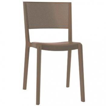 Parasol Aluminio Inclinable Taupe 2.5 m Tubo 38 mm con Manivela