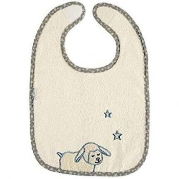Contenido: 1x Sterntaler Babero de la Oveja Stanley, Tamaño: 26 x 38 cm, Color: Beige