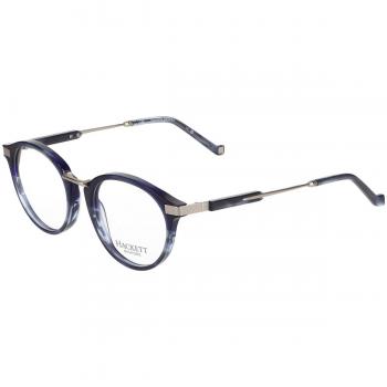 Hackett HEB287 603 Gafas Recetadas para Hombre Azules con armazón de montura, diseño moderno y elegante, lentes graduados