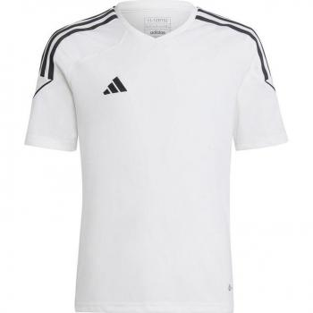 Camiseta Adidas Manga Corta Tiro 23 Blanco