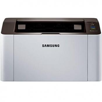 Samsung Xpress SL-M2026/SEE - Impresora láser monocromo, color blanco