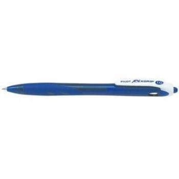 Pilot RexGrip BeGreen Caja de 10 Bolígrafos Retráctiles de Tinta de Aceite Color Azul