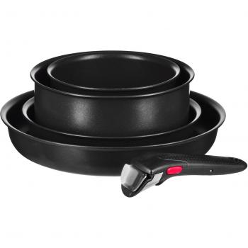 Batería de Cocina Tefal Ingenio Eco Resist 5 Piezas