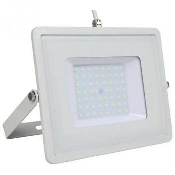 Proyector LED V-Tac 50W SMD Chip Samsung 4000K IP65 Color Blanco