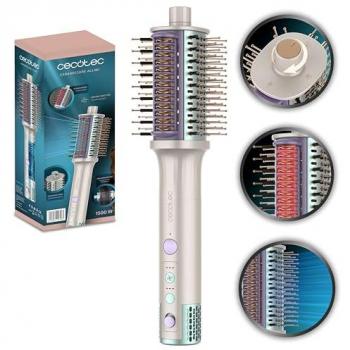 Cecotec Cepillo de Aire CeramicCare Allin1, 1500W, 4 funciones, Motor BLDC, 3 Direcciones de Aire, Tecnología de Iones