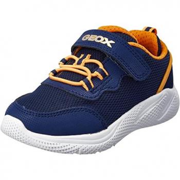 Zapatillas deportivas Geox Sprintye para niños, multicolor (azul/naranja), modelo B254UE