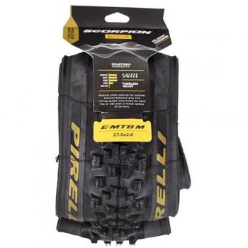 Neumático Pirelli Scorpion™ E-MTB M 27.5x2.6 Tubeless Color Edition Negro Amarillo 65-584