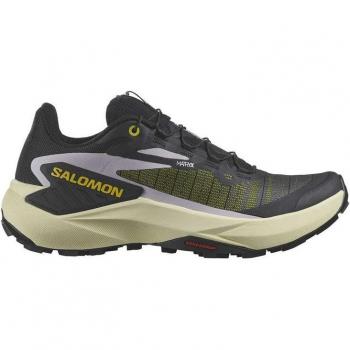 Salomon - Zapatillas de trail running de mujer Genesis negro/amarillo