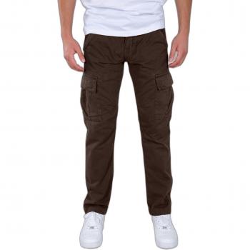 Alpha Industries Agent Cargo Pants - Hunter Brown