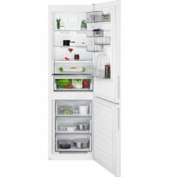 AEG RCB632E5MW Frigorífico Combi No Frost, 324 l, 42 dB, Cajón Extra Chill, Clase E, Blanco