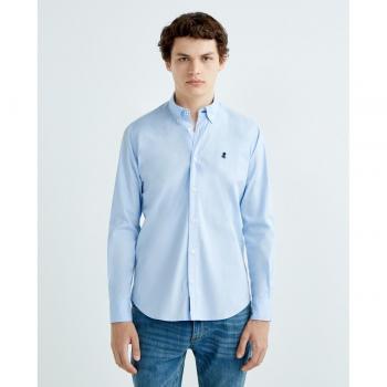 Camisa Pulpo para hombre en color azul