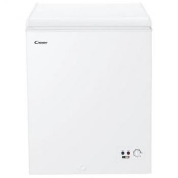 Congelador horizontal Candy Artico CCHH 145, 137 L, 84.5 cm, con cesto y tirador integrado, color blanco, eficiencia energética E