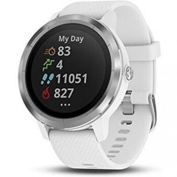 Garmin vívoactive 3 GPS Smartwatch - White & Stainless