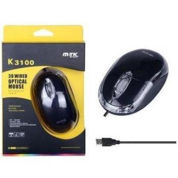 MTK 800181b ratón óptico Negro