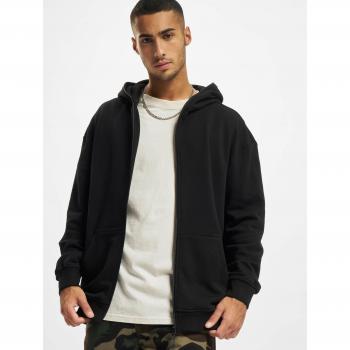 Urban Classics Organic Full Zip Black Hoodie