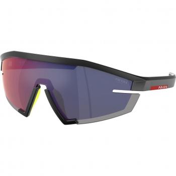 Prada Linea Rossa PS03ZS 1BO10A Men's Geometric Black Sunglasses