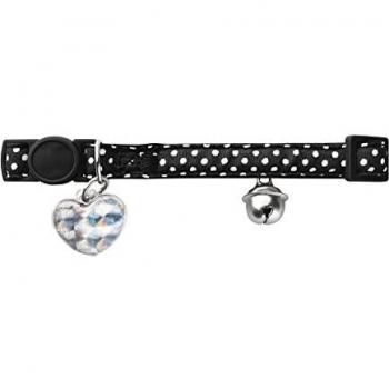HUNTER Cat Cuello Glossy Lunares – Negro